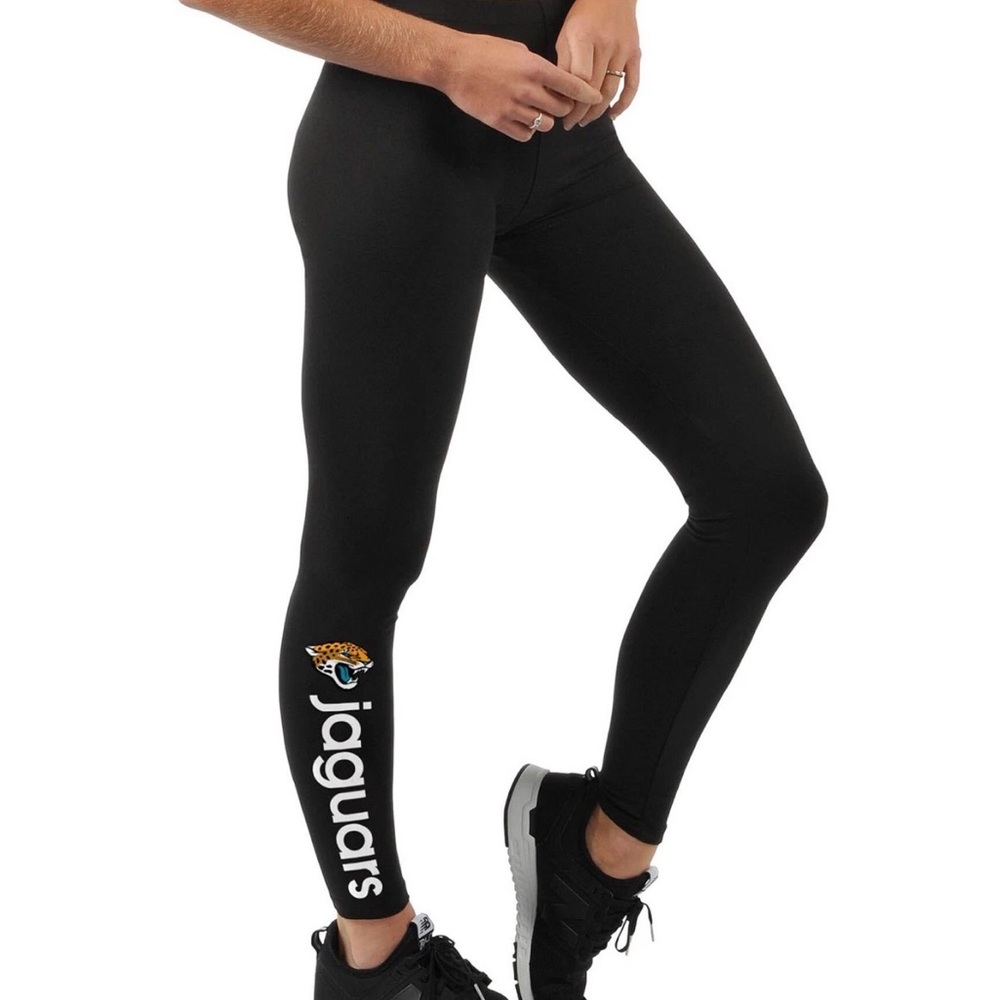 NFL Black Jacksonville Jaguars 4Her by Carl banks GIII Leggings